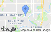 Map of Beddington Heights, AB